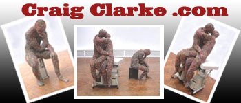 Gallery Showing Life-sized Wire Sculptures by Artist Craig Clarke