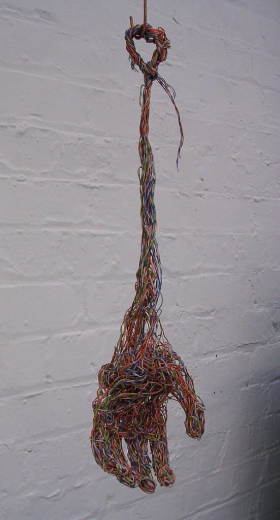 Sculpture: Wire Hand