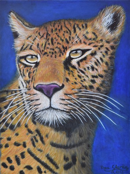 Leopard - Oil Painting